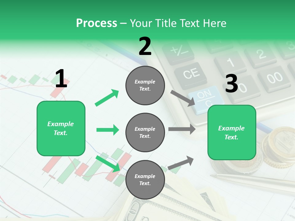 Finances Data Chart PowerPoint Template