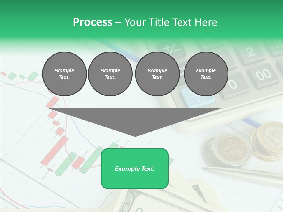 Finances Data Chart PowerPoint Template