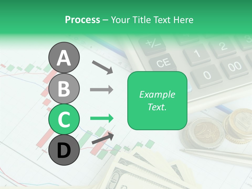 Finances Data Chart PowerPoint Template