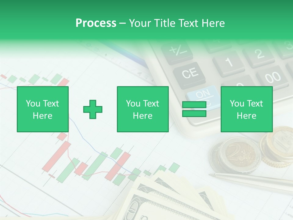 Finances Data Chart PowerPoint Template