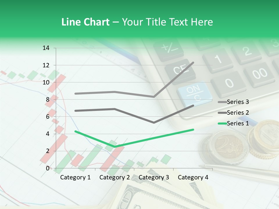 Finances Data Chart PowerPoint Template