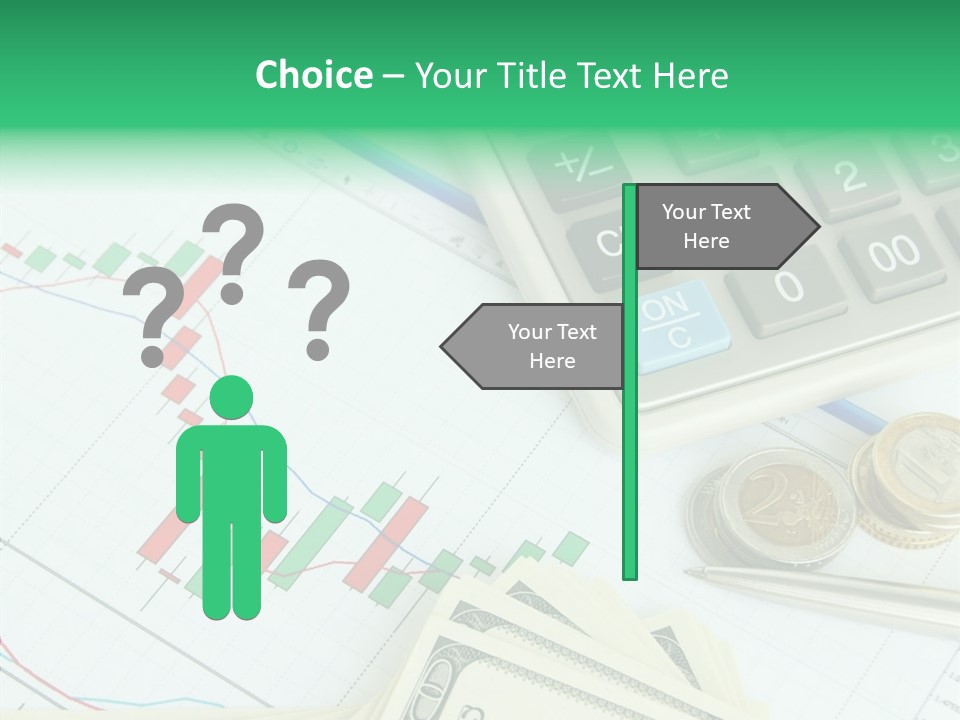 Finances Data Chart PowerPoint Template