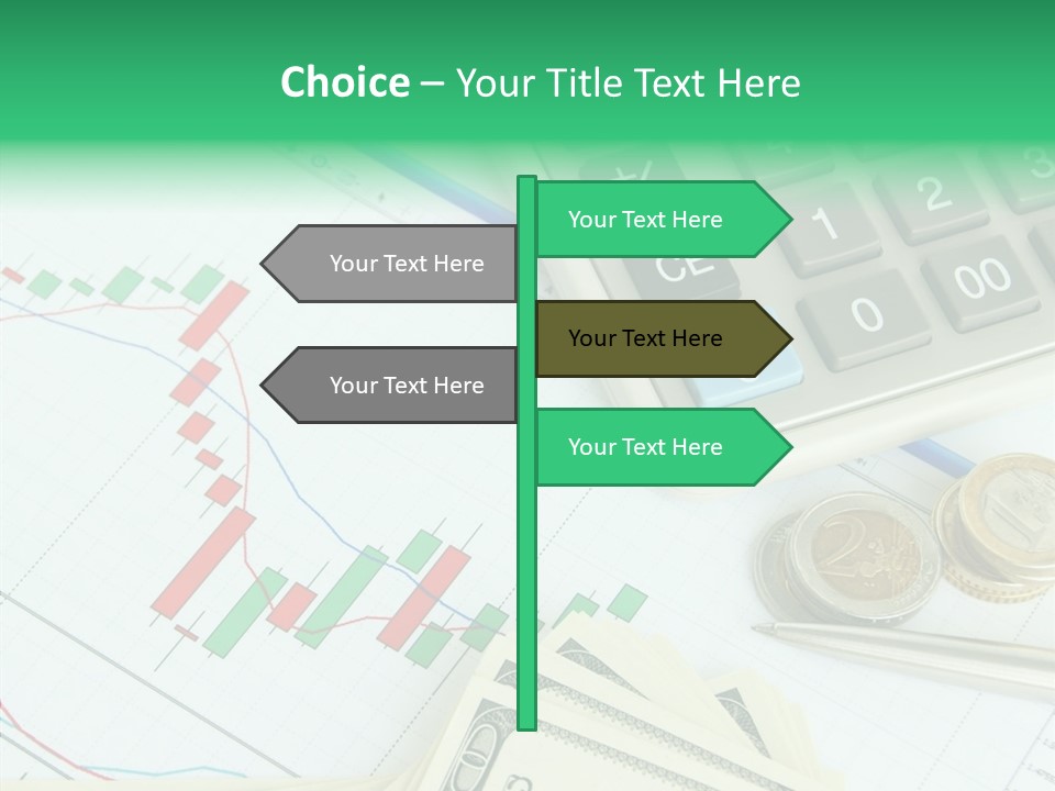 Finances Data Chart PowerPoint Template