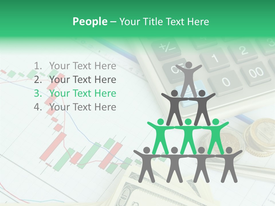 Finances Data Chart PowerPoint Template