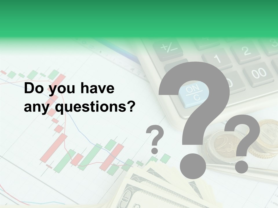 Finances Data Chart PowerPoint Template