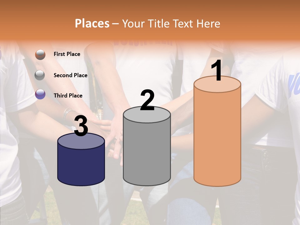 Youth Union Girl PowerPoint Template