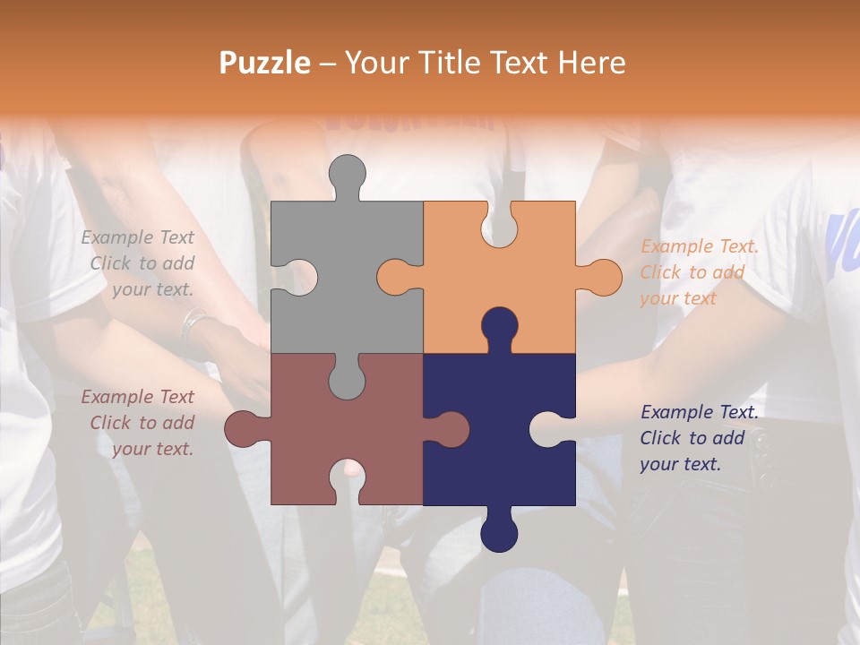 Youth Union Girl PowerPoint Template