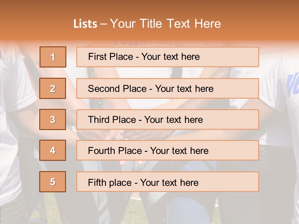 Youth Union Girl PowerPoint Template