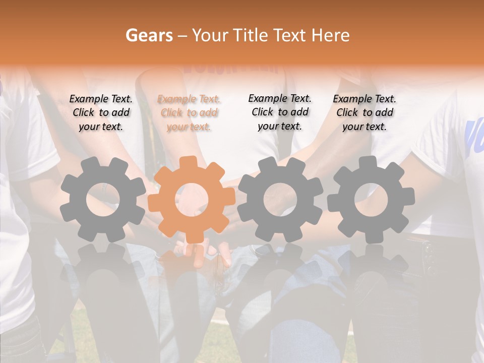 Youth Union Girl PowerPoint Template