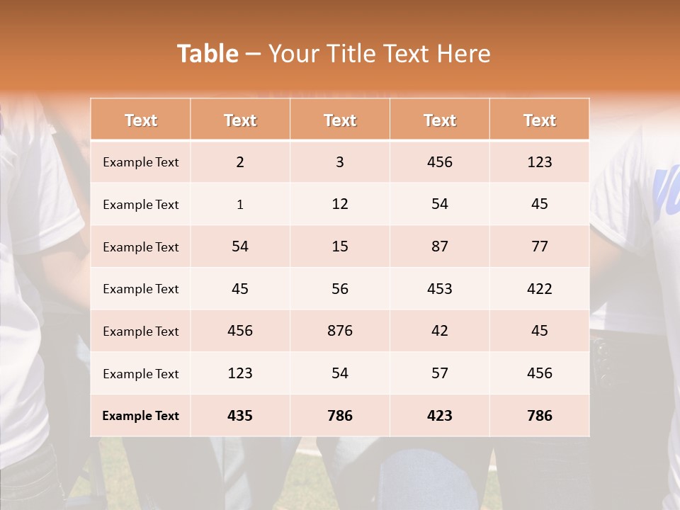 Youth Union Girl PowerPoint Template