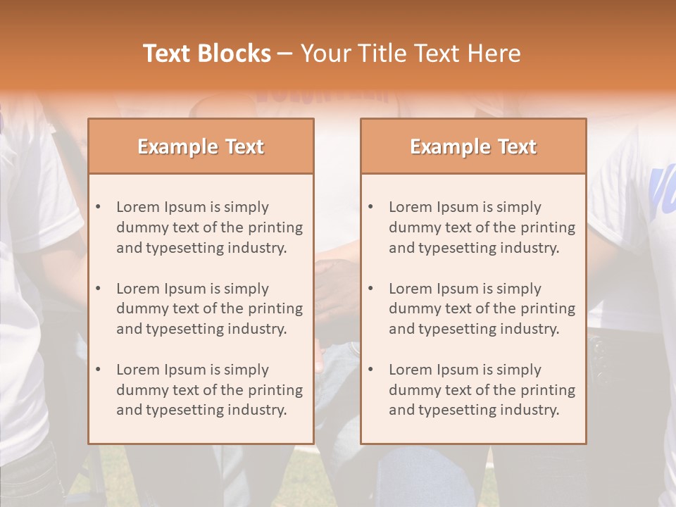 Youth Union Girl PowerPoint Template