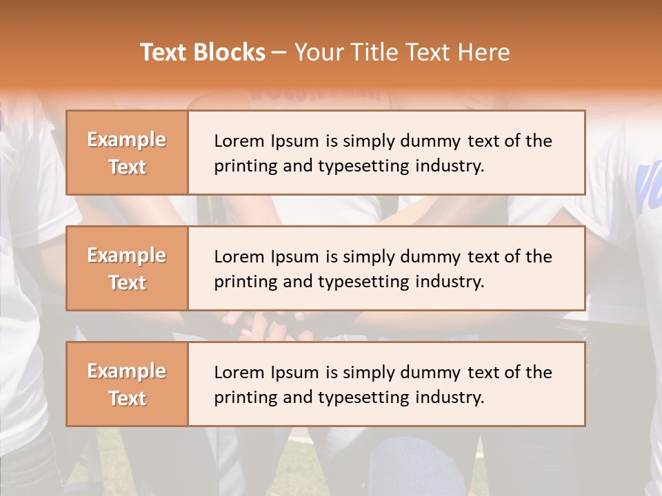 Youth Union Girl PowerPoint Template