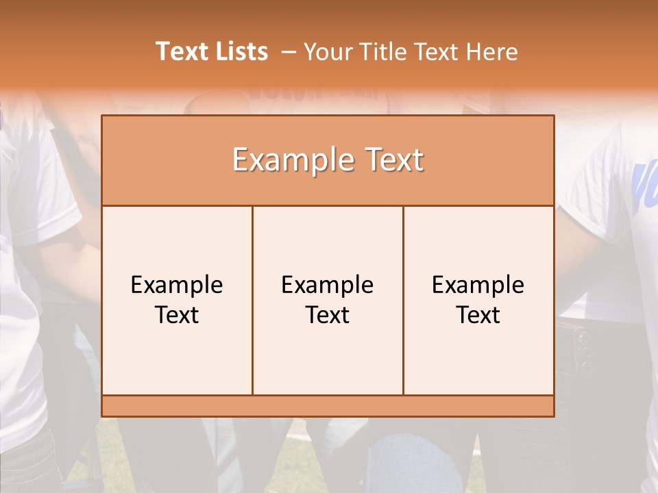 Youth Union Girl PowerPoint Template
