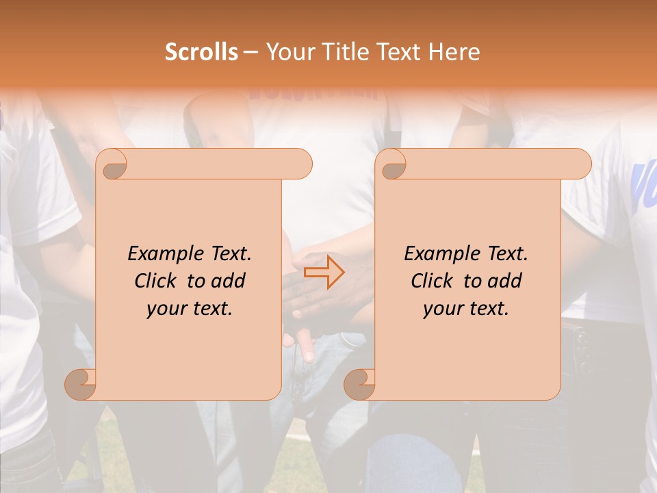 Youth Union Girl PowerPoint Template