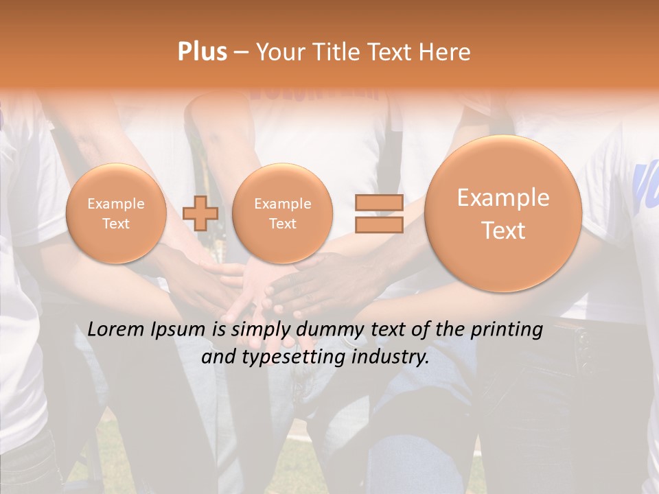 Youth Union Girl PowerPoint Template