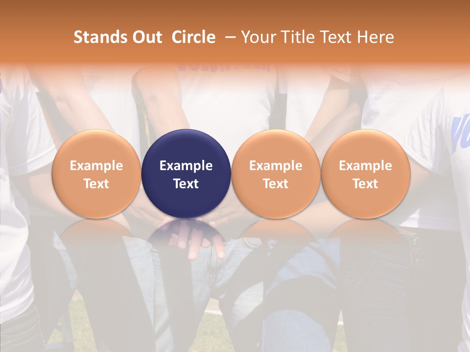 Youth Union Girl PowerPoint Template