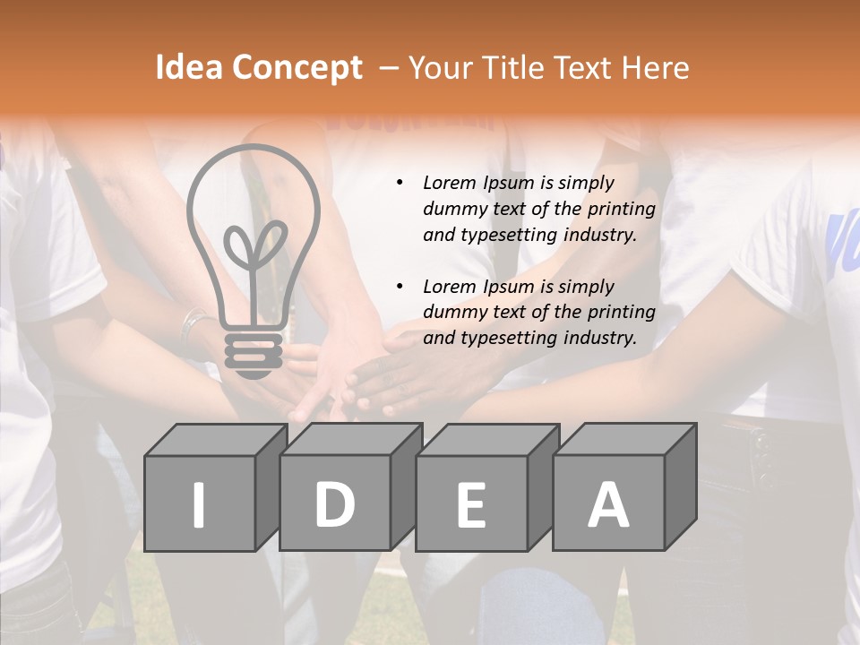 Youth Union Girl PowerPoint Template