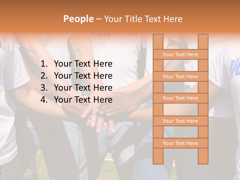 Youth Union Girl PowerPoint Template