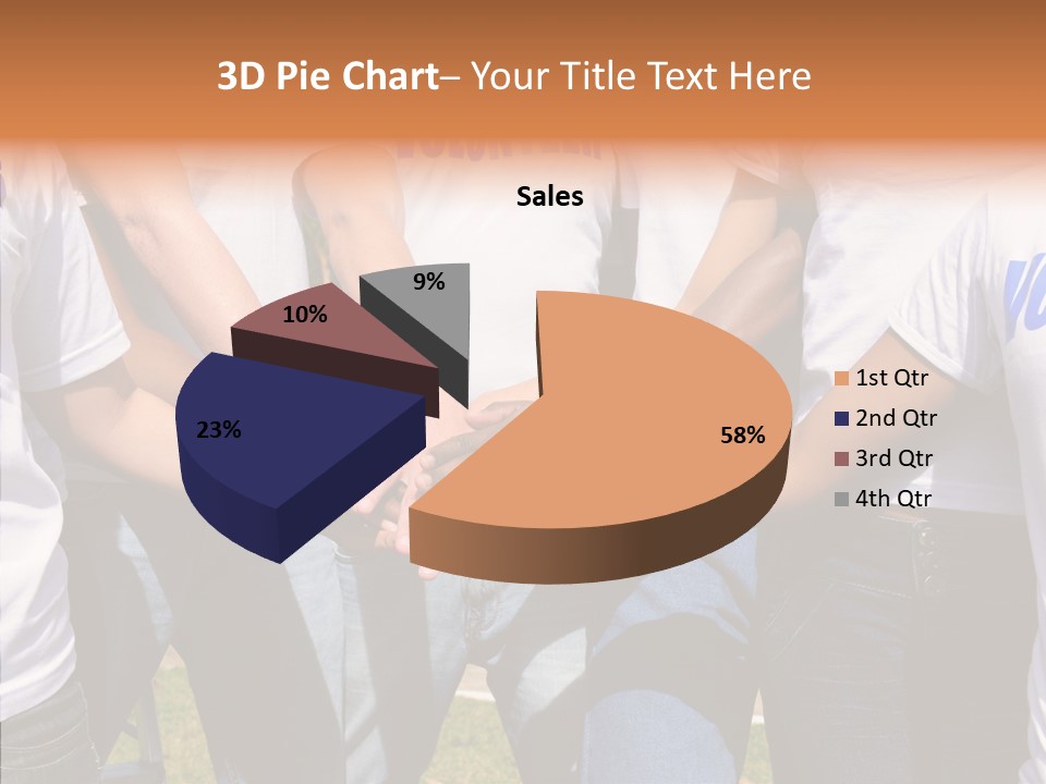 Youth Union Girl PowerPoint Template