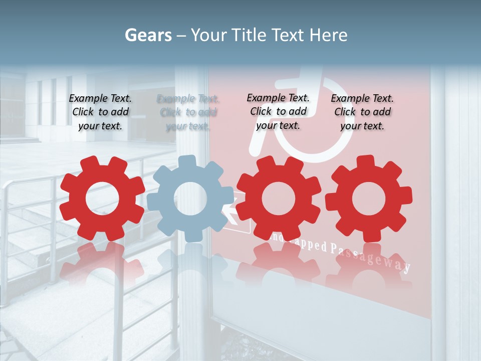 Disability Outside Impairment PowerPoint Template