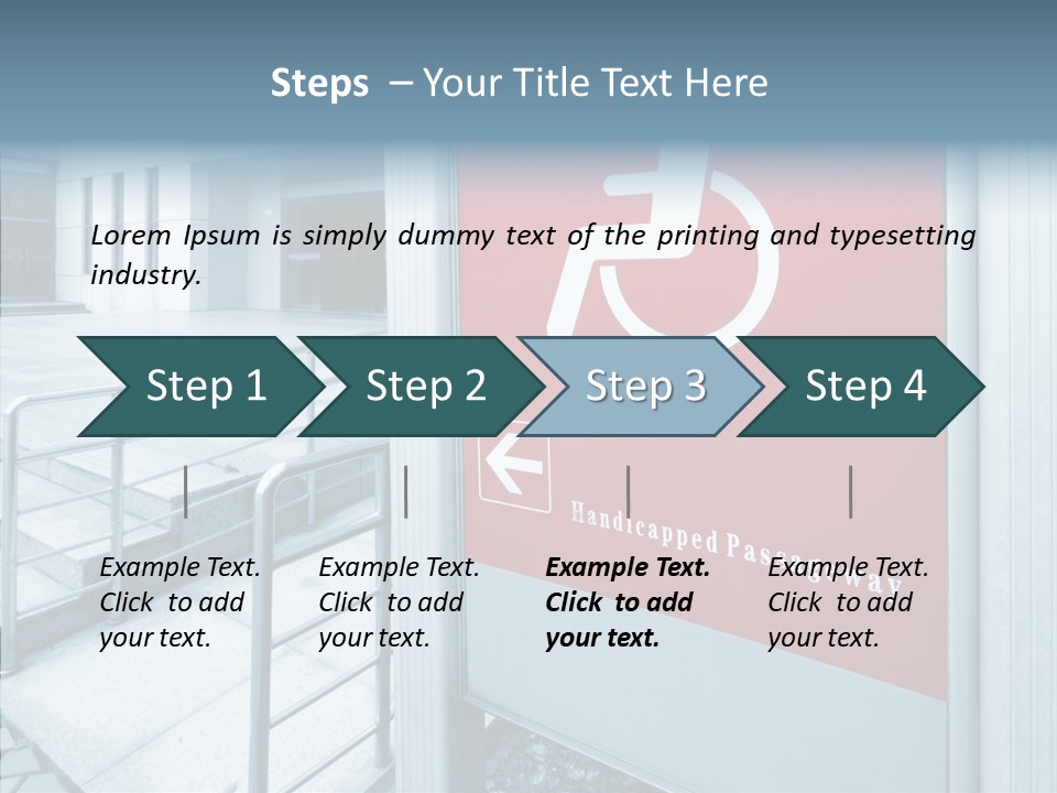 Disability Outside Impairment PowerPoint Template