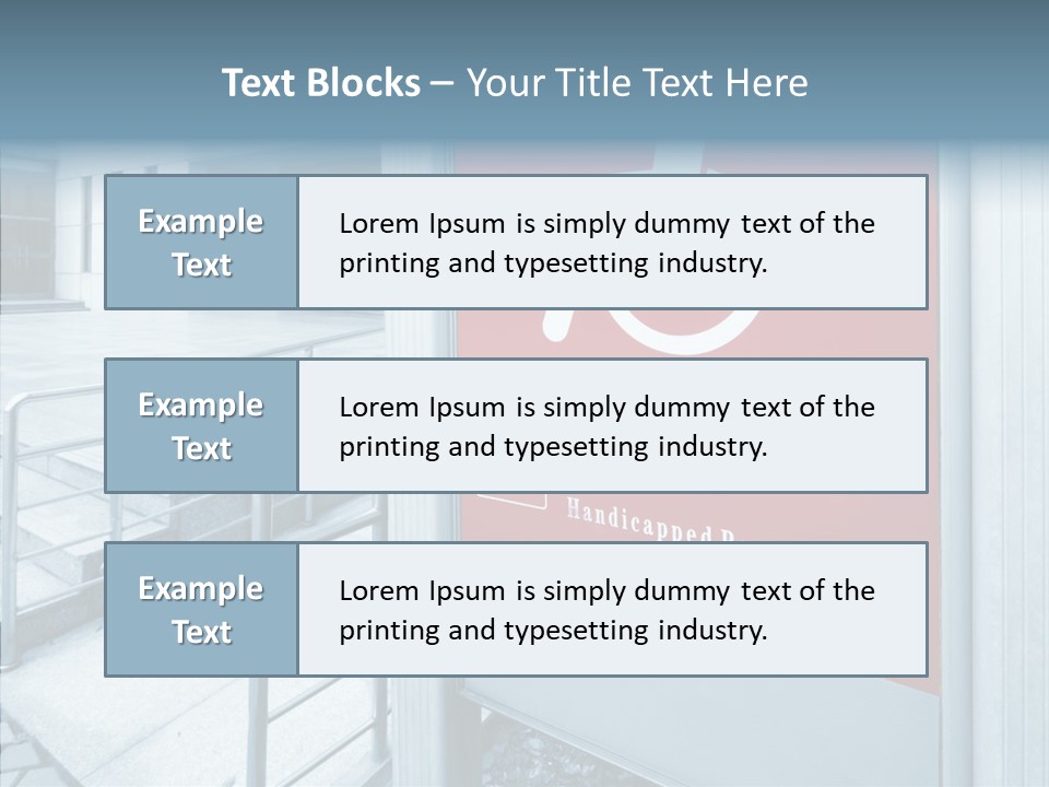 Disability Outside Impairment PowerPoint Template