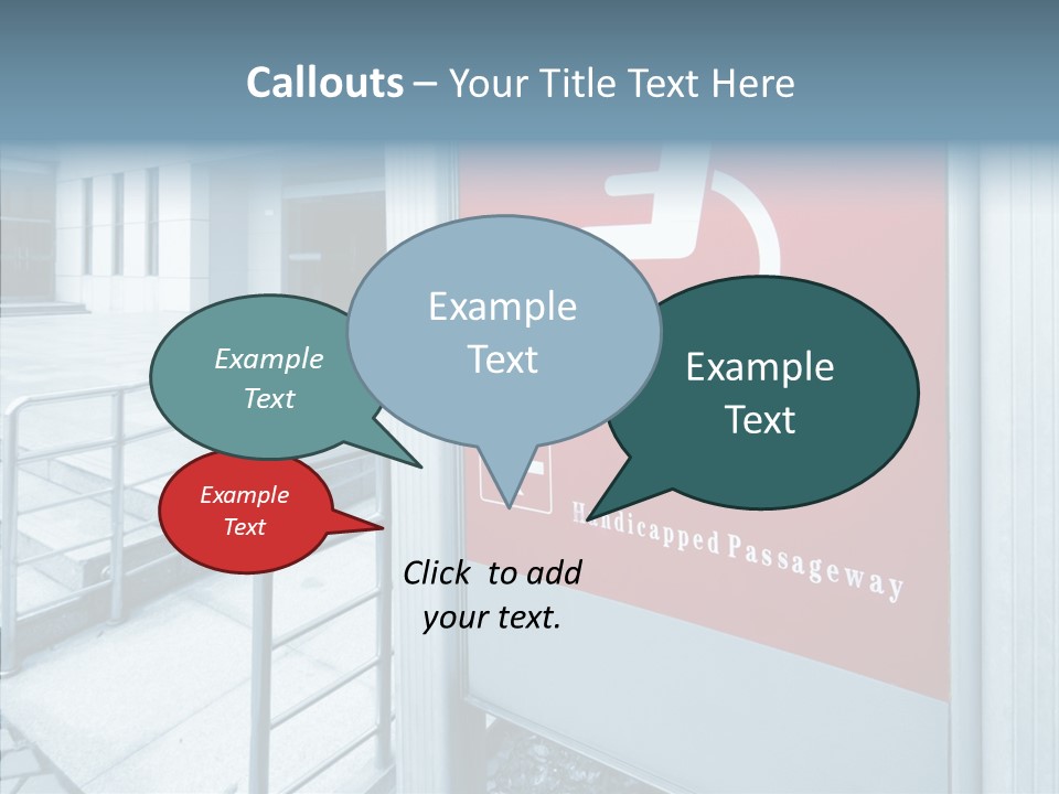Disability Outside Impairment PowerPoint Template