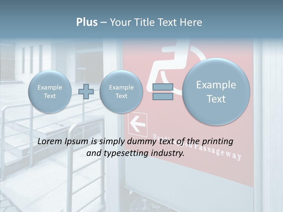Disability Outside Impairment PowerPoint Template