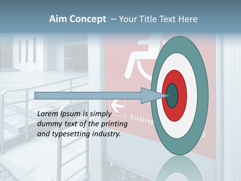 Disability Outside Impairment PowerPoint Template