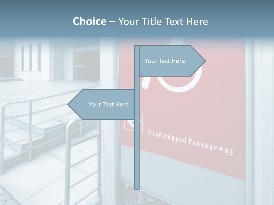 Disability Outside Impairment PowerPoint Template
