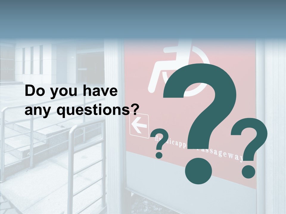 Disability Outside Impairment PowerPoint Template