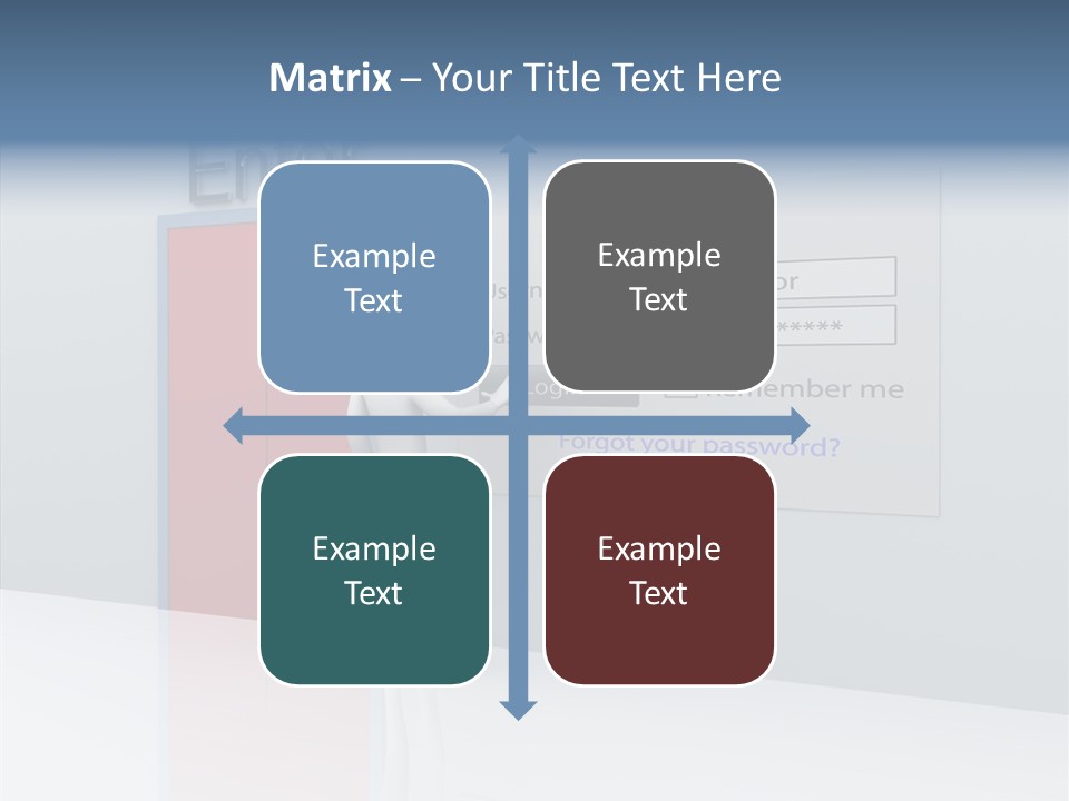 Site Username Net PowerPoint Template