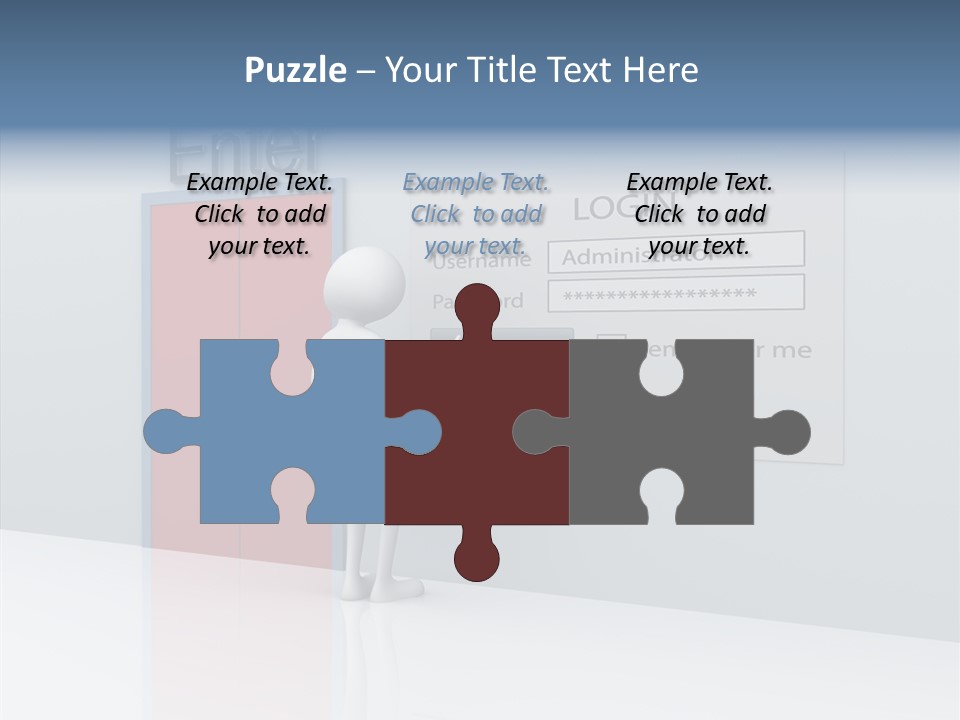 Site Username Net PowerPoint Template