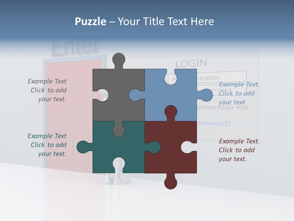 Site Username Net PowerPoint Template