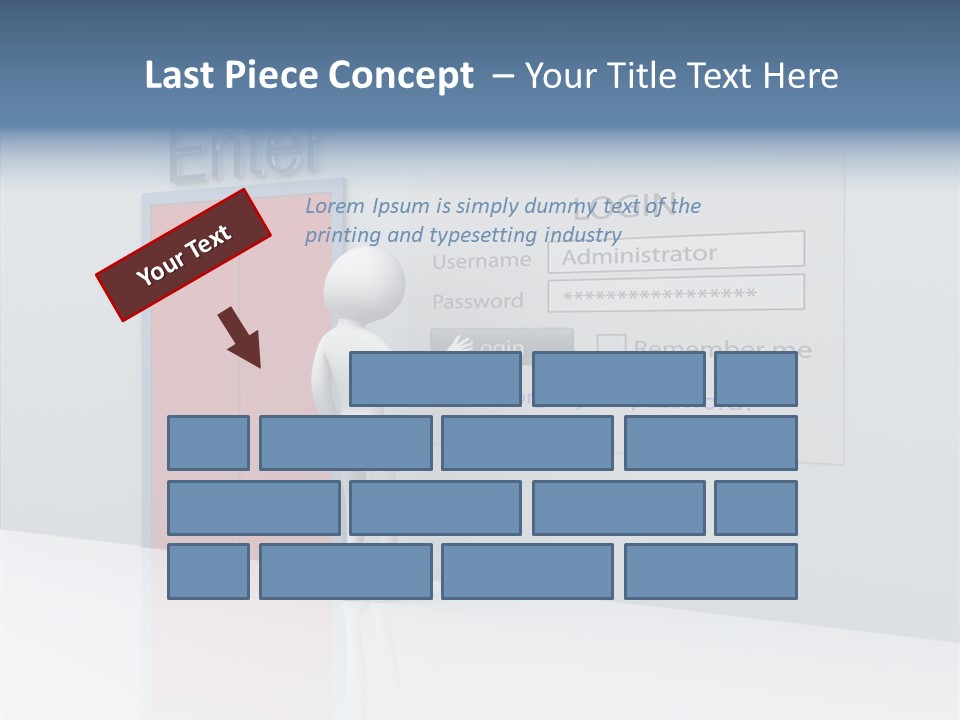 Site Username Net PowerPoint Template