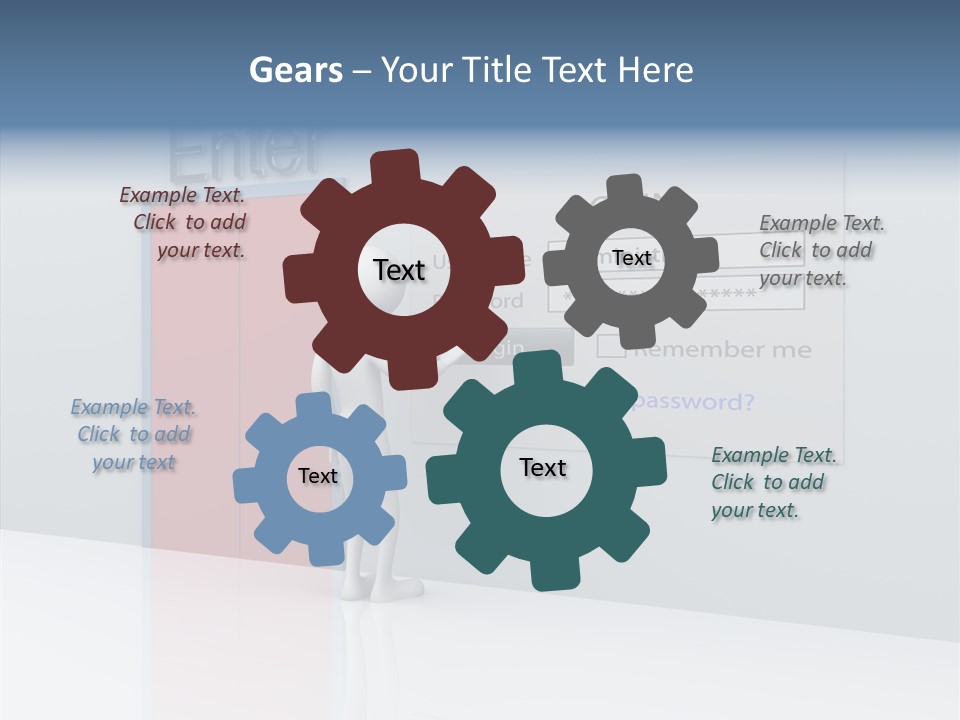 Site Username Net PowerPoint Template