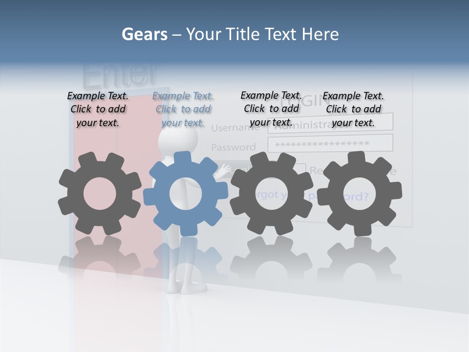 Site Username Net PowerPoint Template