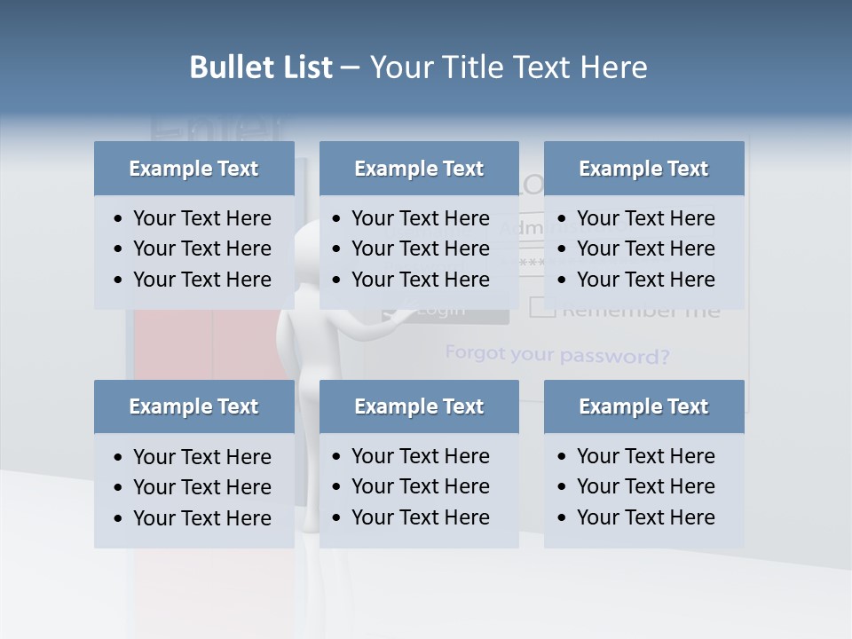 Site Username Net PowerPoint Template