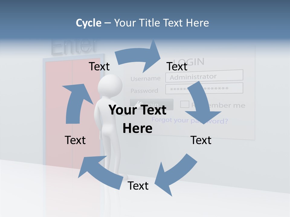 Site Username Net PowerPoint Template