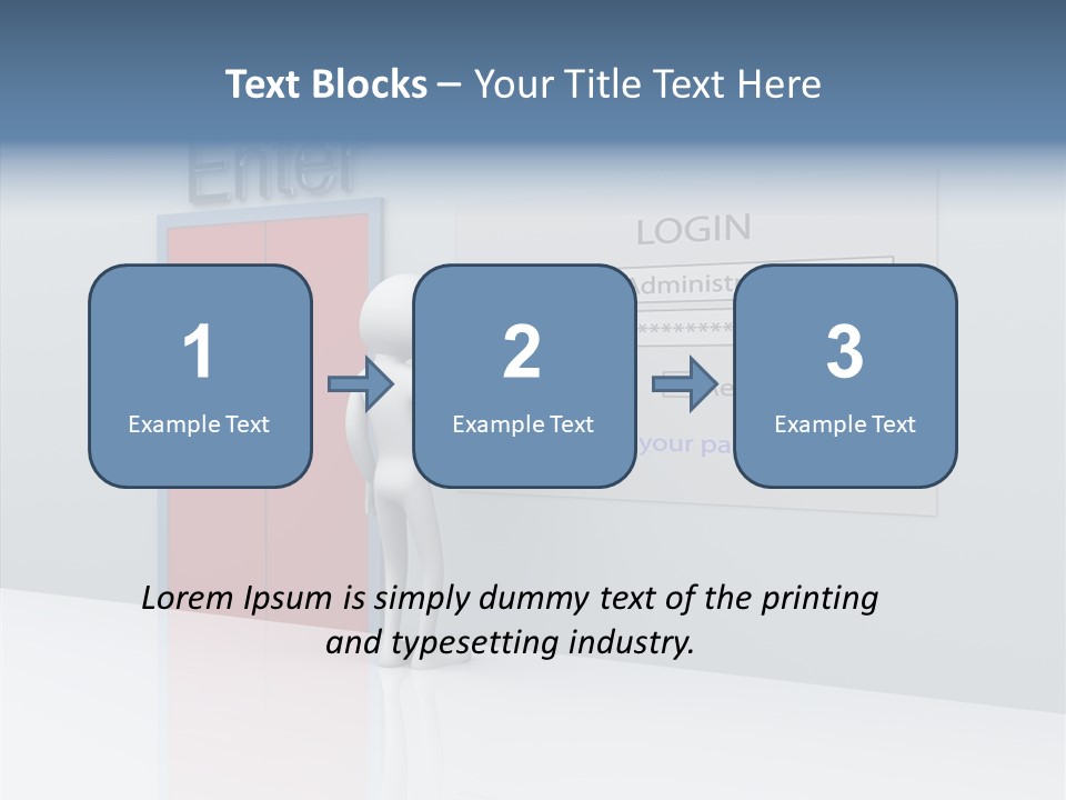 Site Username Net PowerPoint Template