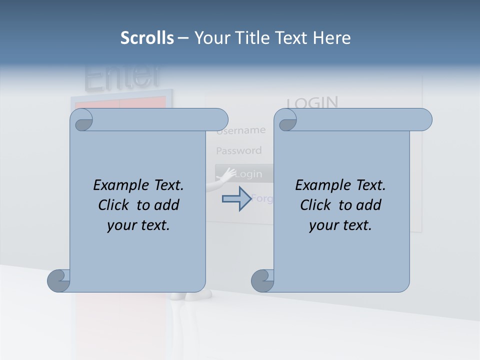Site Username Net PowerPoint Template