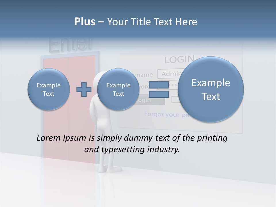Site Username Net PowerPoint Template