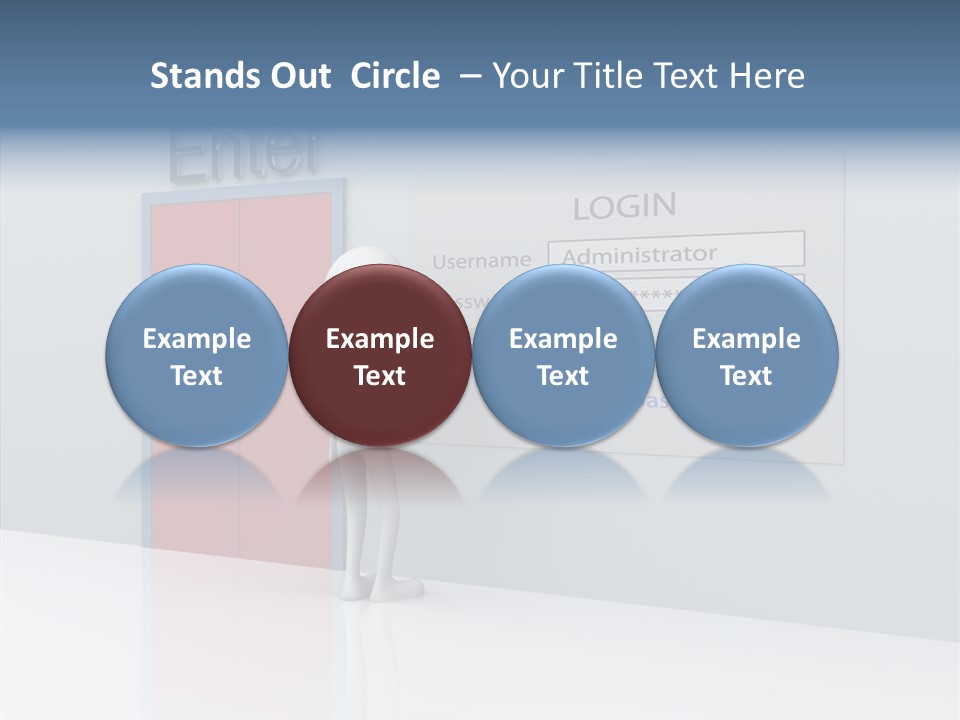 Site Username Net PowerPoint Template