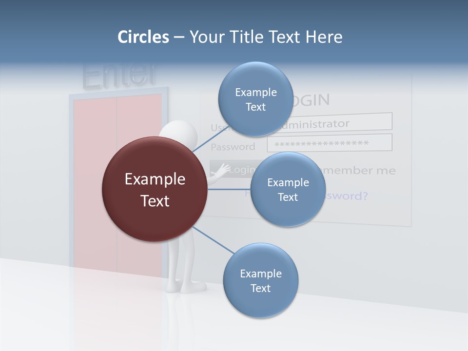 Site Username Net PowerPoint Template