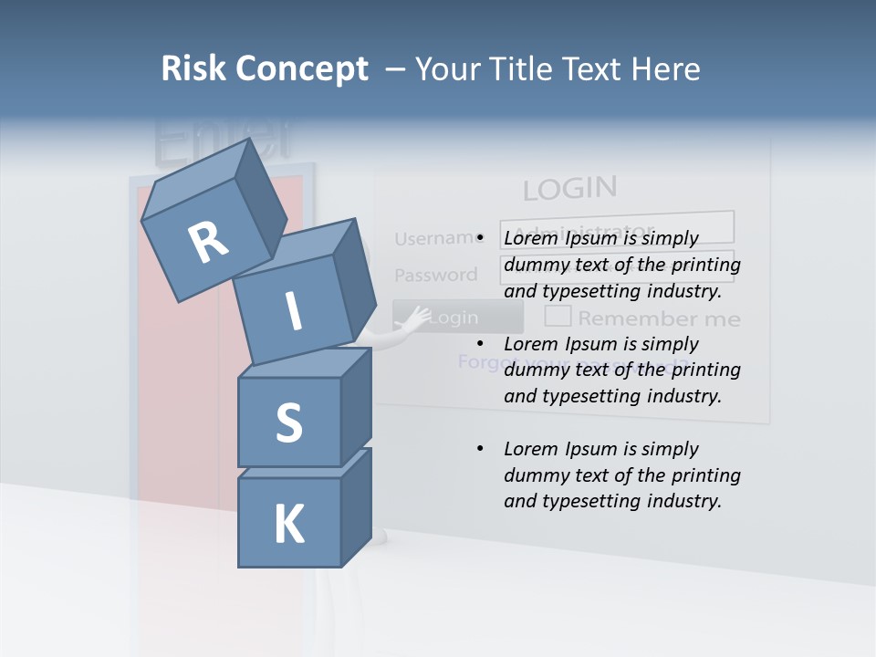 Site Username Net PowerPoint Template
