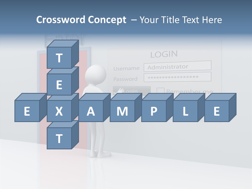 Site Username Net PowerPoint Template