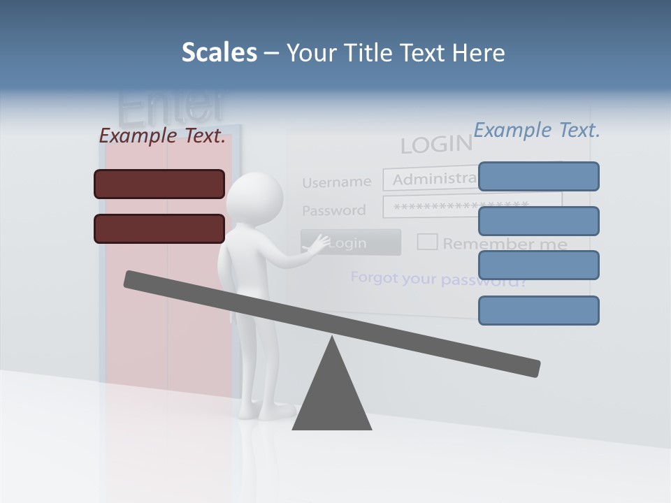 Site Username Net PowerPoint Template