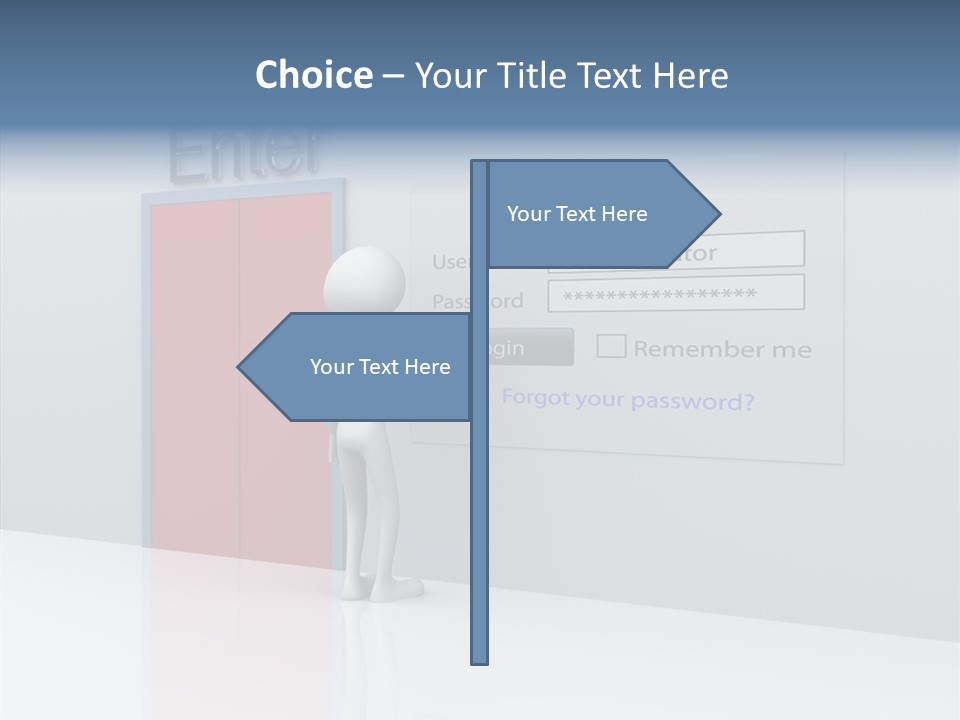 Site Username Net PowerPoint Template