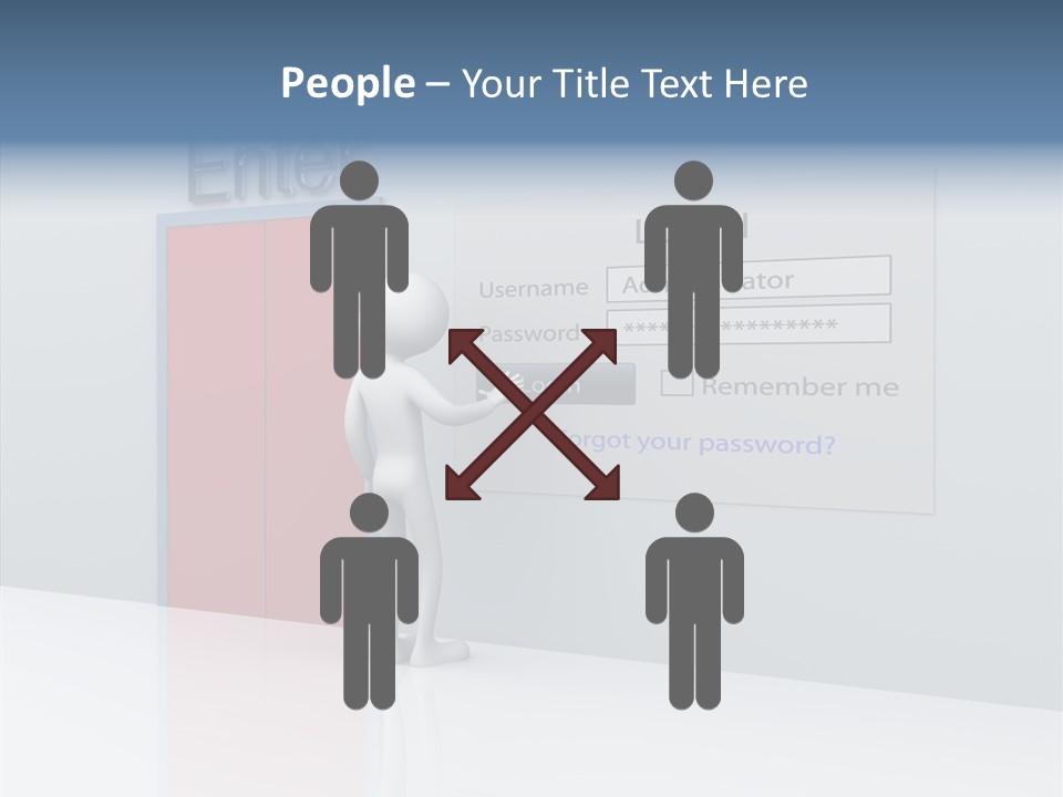 Site Username Net PowerPoint Template