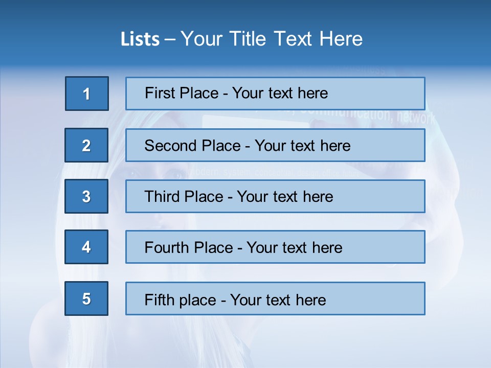 Definition Window Illustration PowerPoint Template